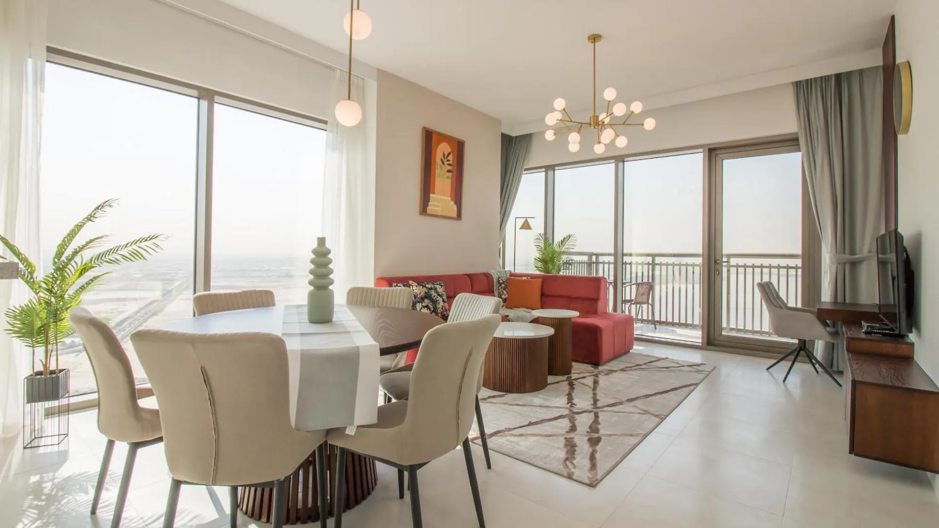Offer! Burjkhalifa View, 3Br & Maid, Creek Harbour Villa Dubai United Arab Emirates