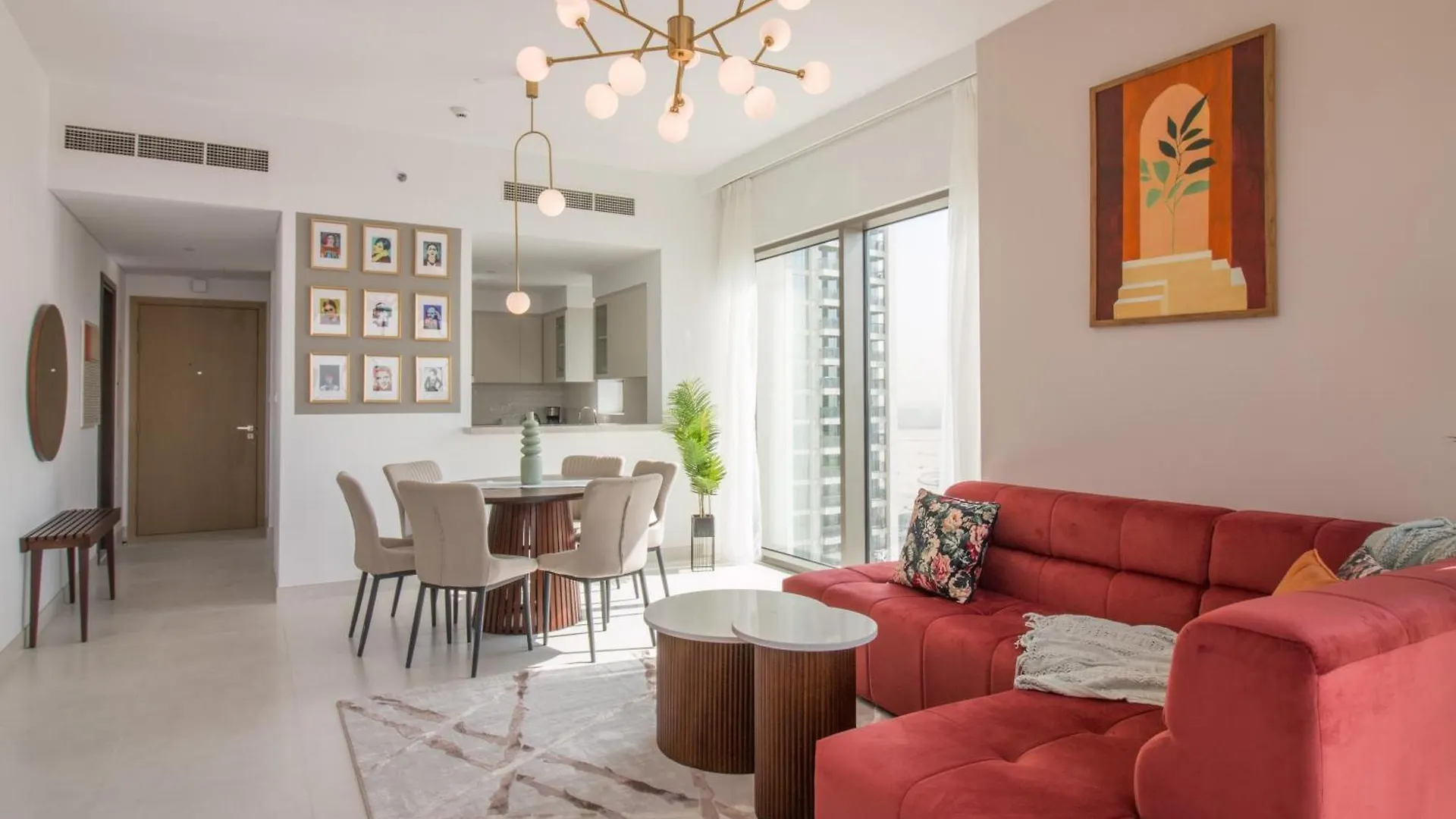 Offer! Burjkhalifa View, 3Br & Maid, Creek Harbour Villa Dubai