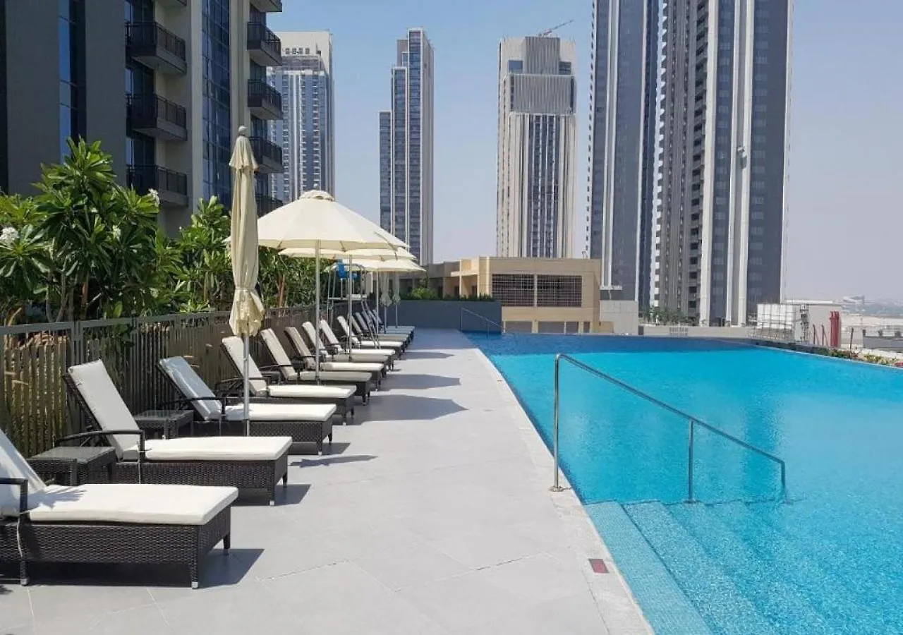Offer! Burjkhalifa View, 3Br & Maid, Creek Harbour Villa Dubai
