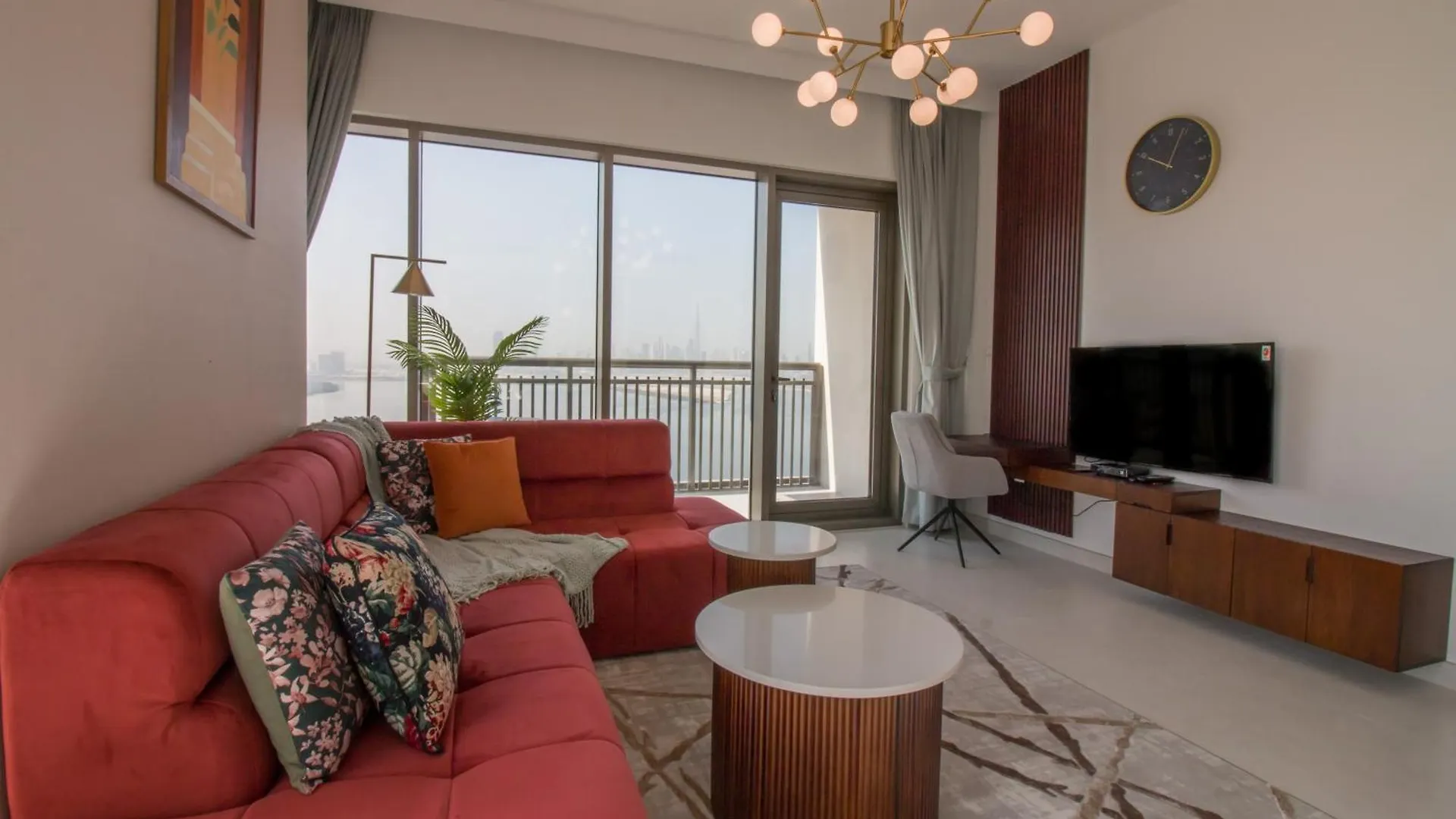 Offer! Burjkhalifa View, 3Br & Maid, Creek Harbour Villa Dubai
